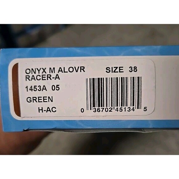 TYR The Finals Onyx All Over Racer Briefs, Mens Size 38, Green NEW - Picture 3 of 3